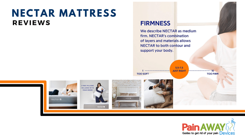 nectar mattress queen mattress + 2 free pillows - gel memory foam - certipur- us certified - 180 night home trial - forever warranty