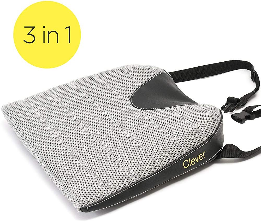 Clever Yellow–Driving Comfort Seat Cushion For Cars And Trucks