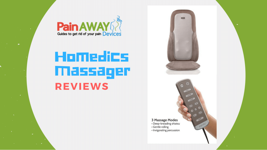 homedics massager Choose from three distinct massage styles with the Quad Shiatsu Pro Massage Cushion. 