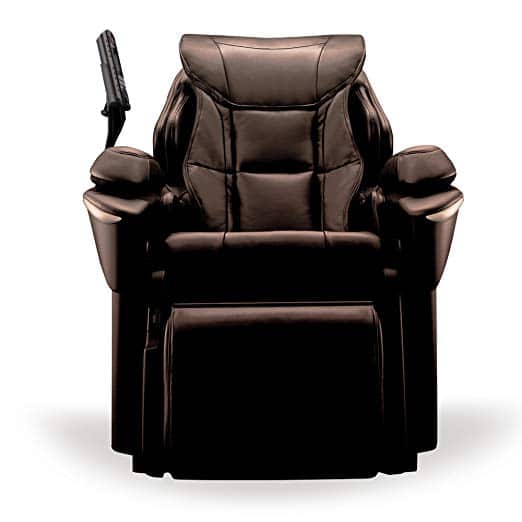 Panasonic EP Real Pro Luxury Heated Massage Chair, Ultra Prestige 3D, MA73T, Brown 