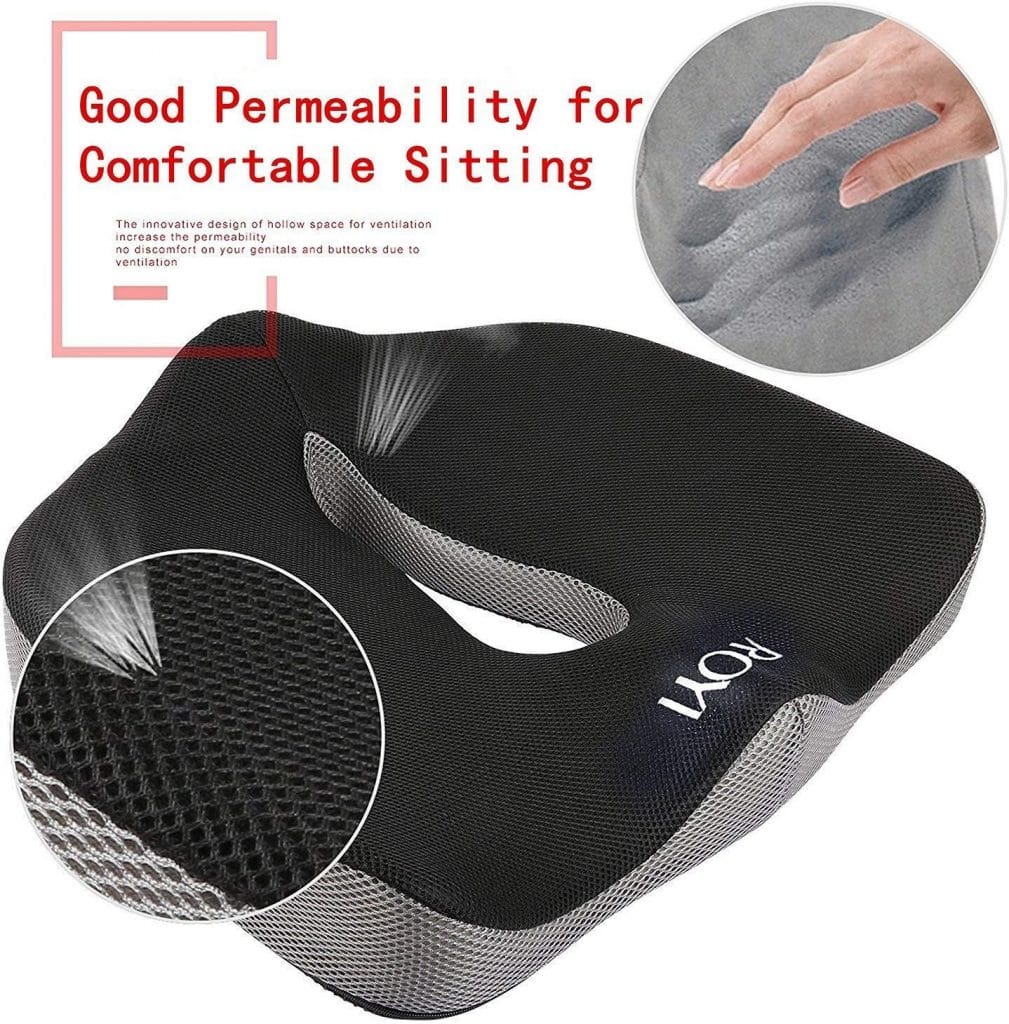 Best Seat Cushion for Office Chairs, Airplane, Wheelchairs and Travel 2019