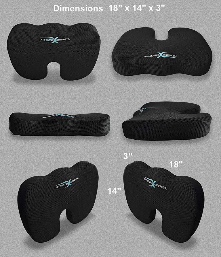 Best Seat Cushion for Office Chairs, Airplane, Wheelchairs and Travel 2019